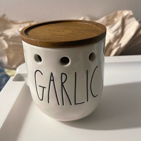 Rae Dunn Storage & Organization New Rae Dunn Garlic Canister Poshmark